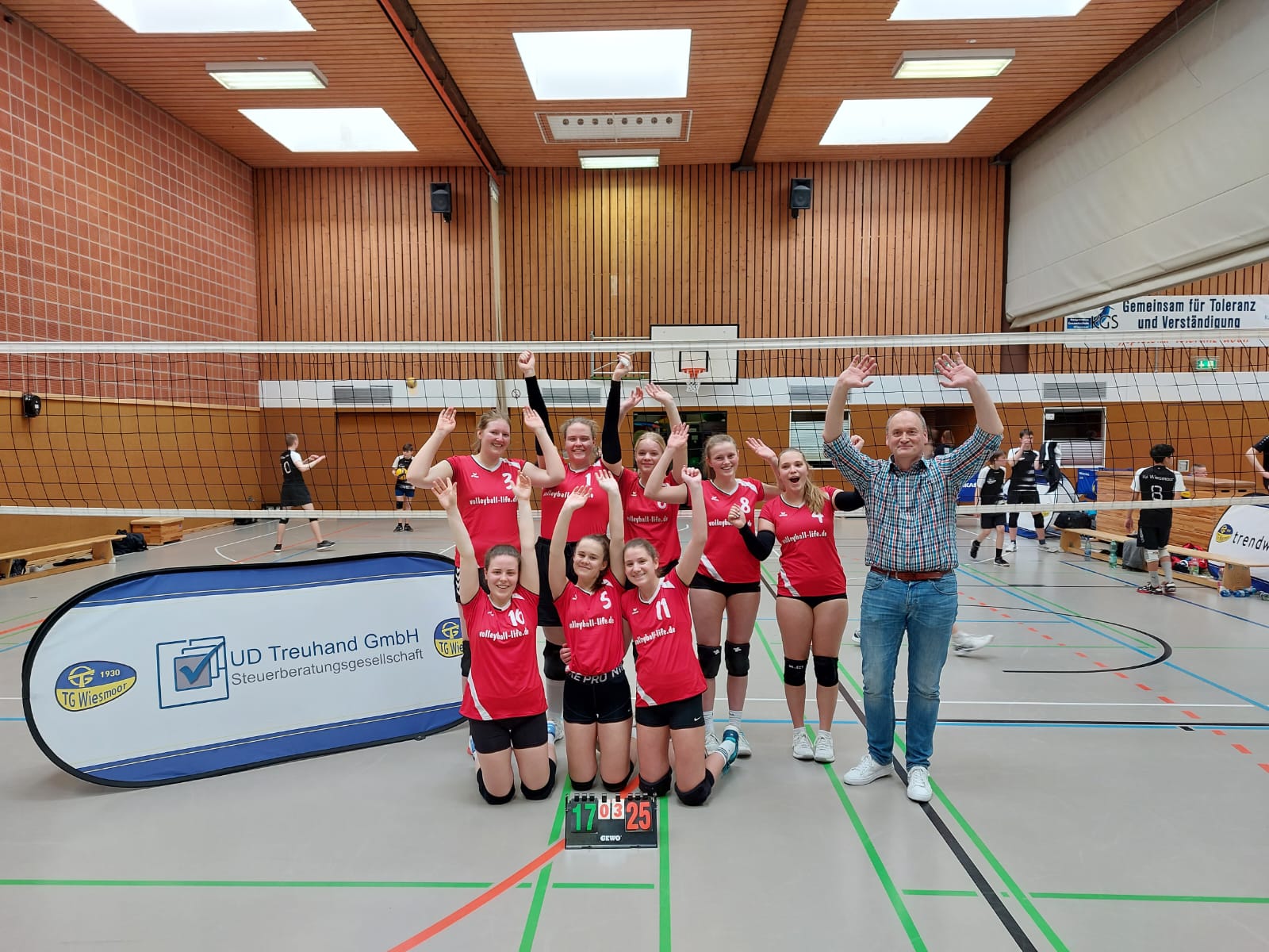 2. Volleyball Damenmannschaft in Bezirkklasse