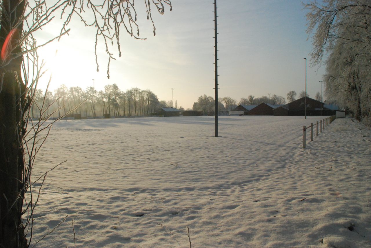Sportanlage SV Nortmoor im Winter 3